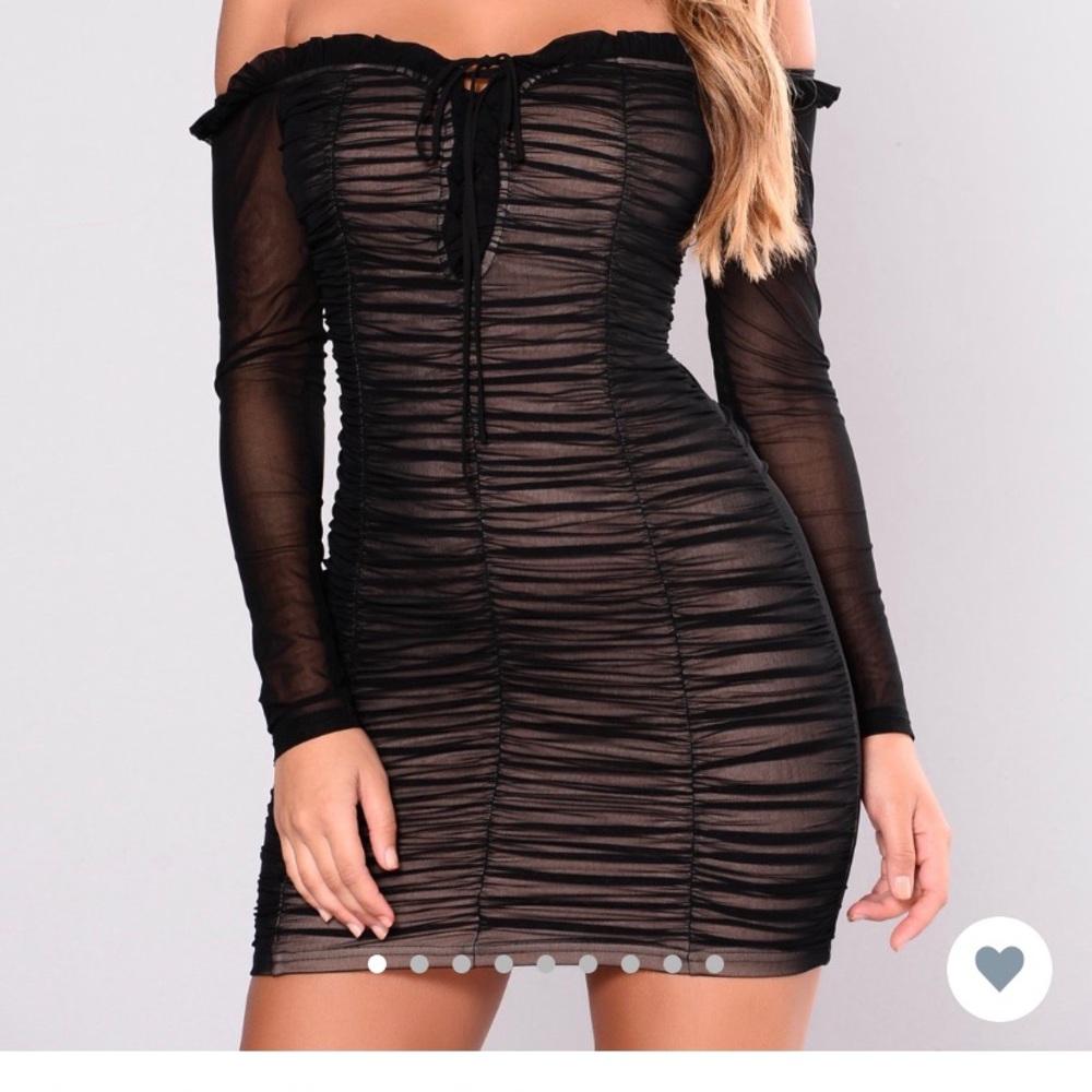 Maura Mesh Dress